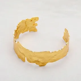 Molten Gold Bangle