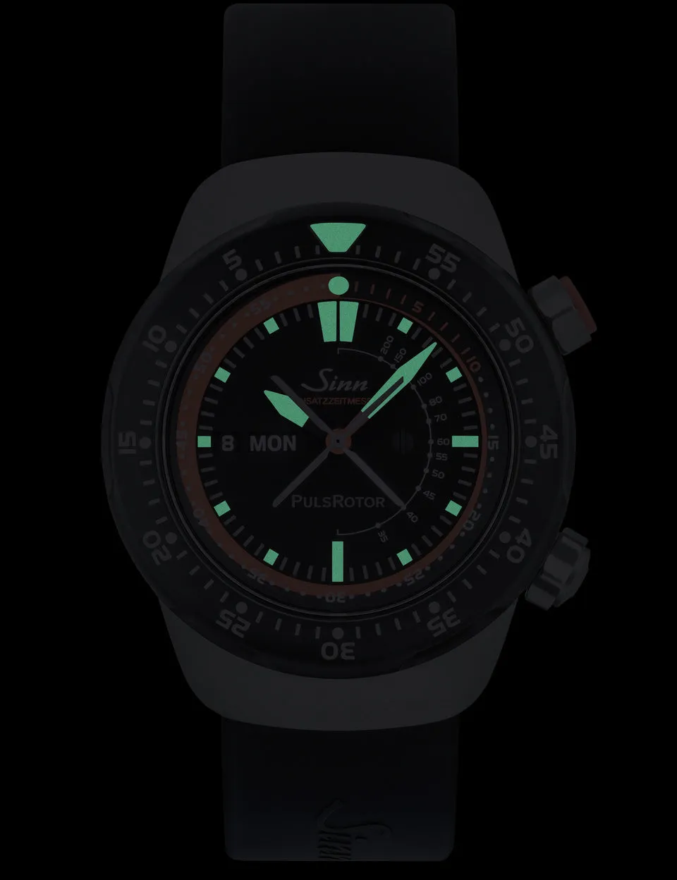 Montre Sinn - EZM 12 - Bracelet rubber