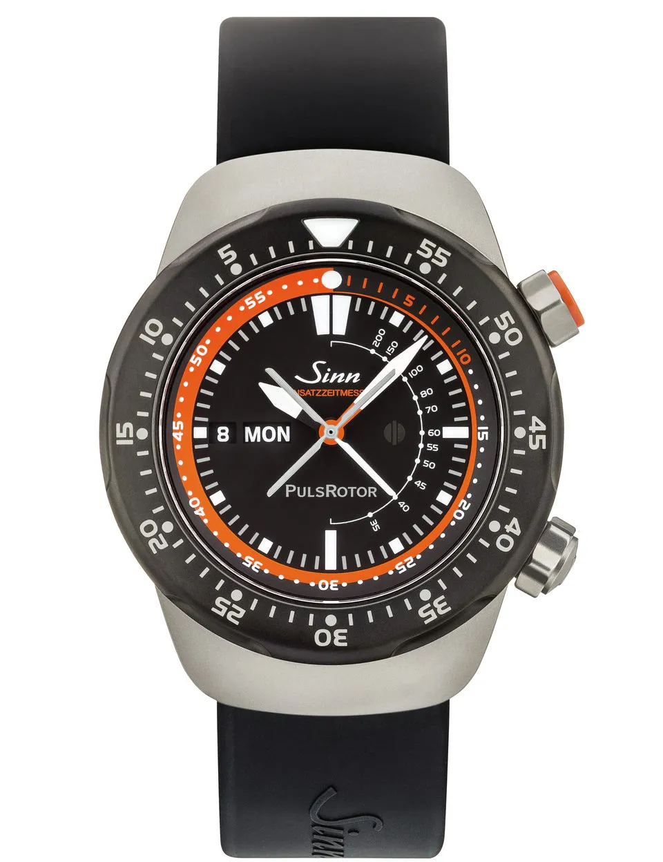 Montre Sinn - EZM 12 - Bracelet rubber