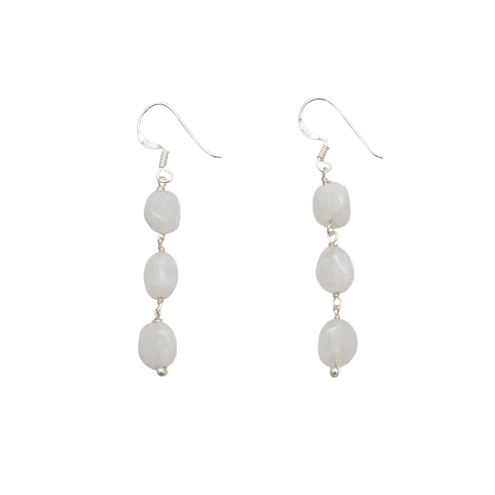 Moonstone Waterfall Earrings