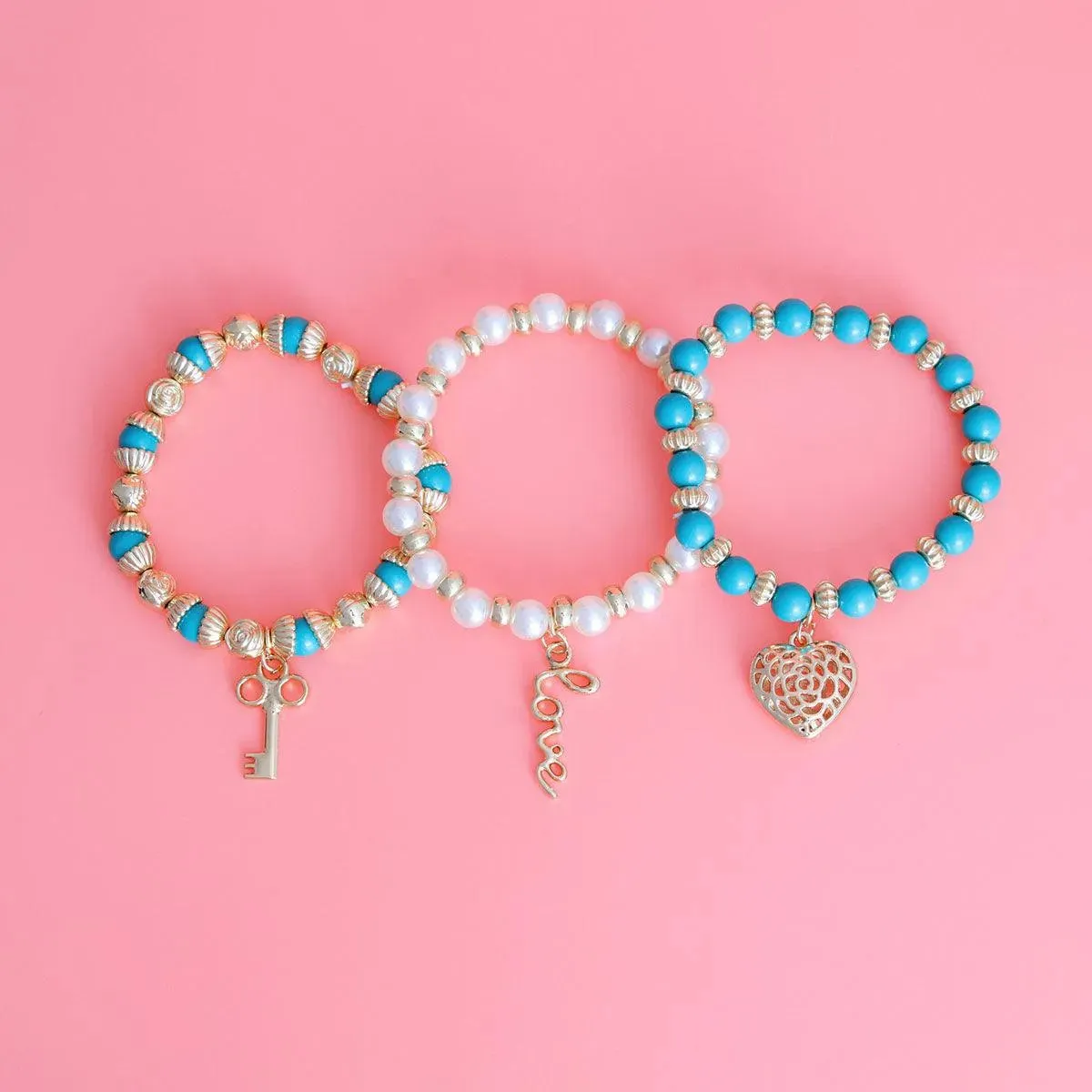 Must-Have Charms & Beaded Bracelets in Refresh Palette Colors