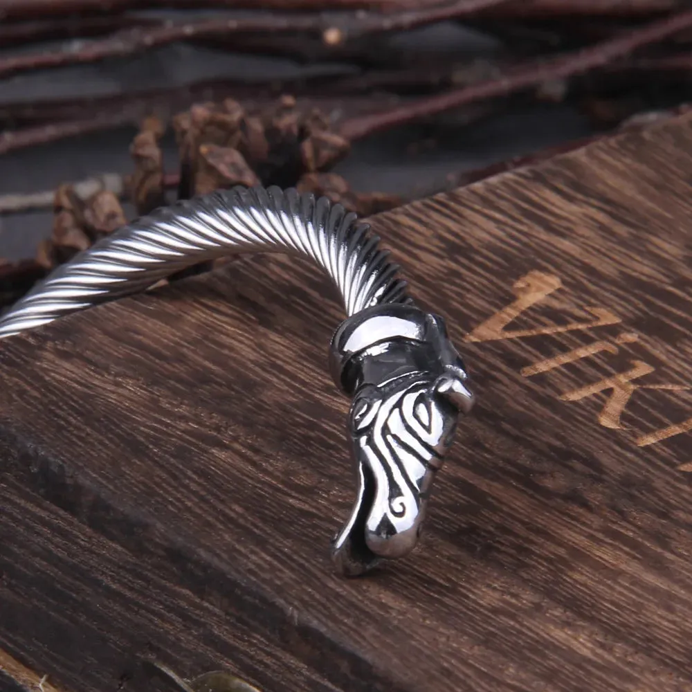 Nordic Viking Norse Dragon Viking Bracelet