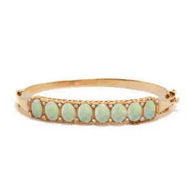 Opal Bangle Bracelet