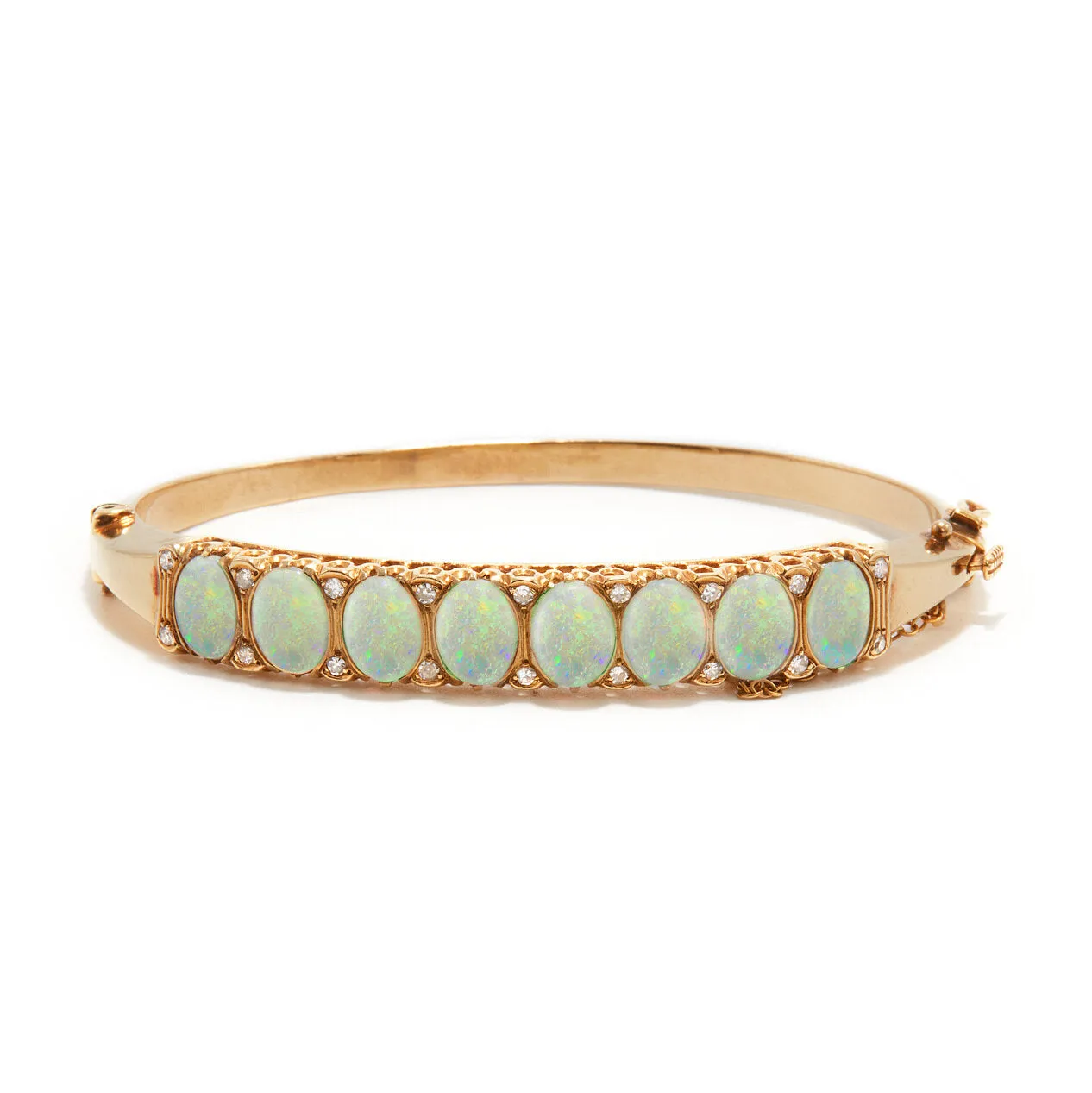 Opal Bangle Bracelet