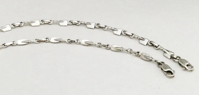 Petite Rowing Blades Link Bracelet