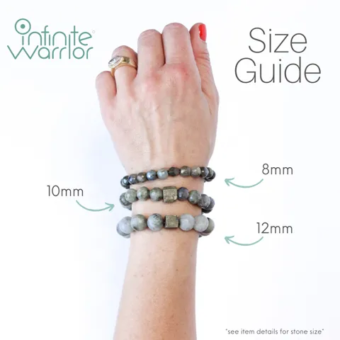 Platinum Hematite Bracelet | Tiffany's Dupe