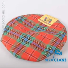 Pure Wool Golf Cap in MacLean Ancient Tartan