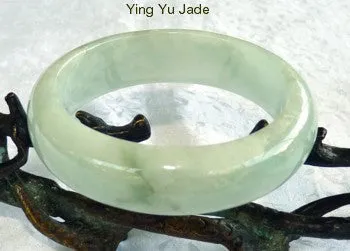 "Glowing Smoky Spiritual" Grade A Translcuent  Old Mine Lao Pit Jadeite Bangle Bracelet 59mm (BB2822)