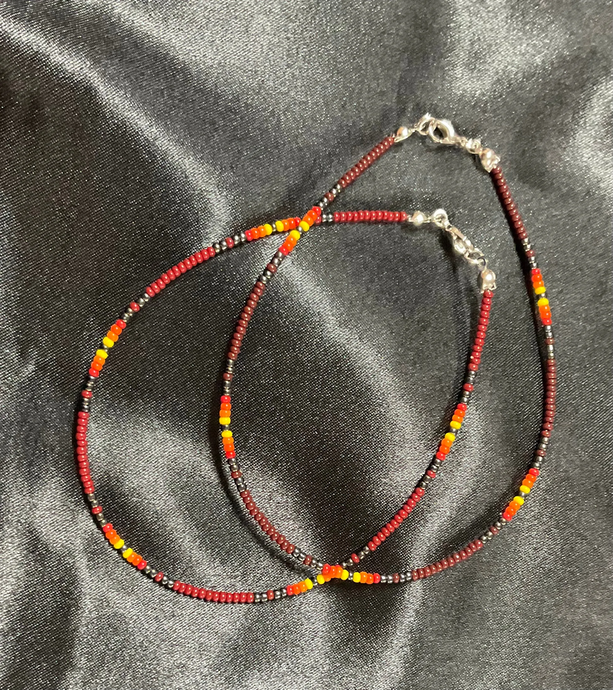 Seed Bead Ankle Bracelets