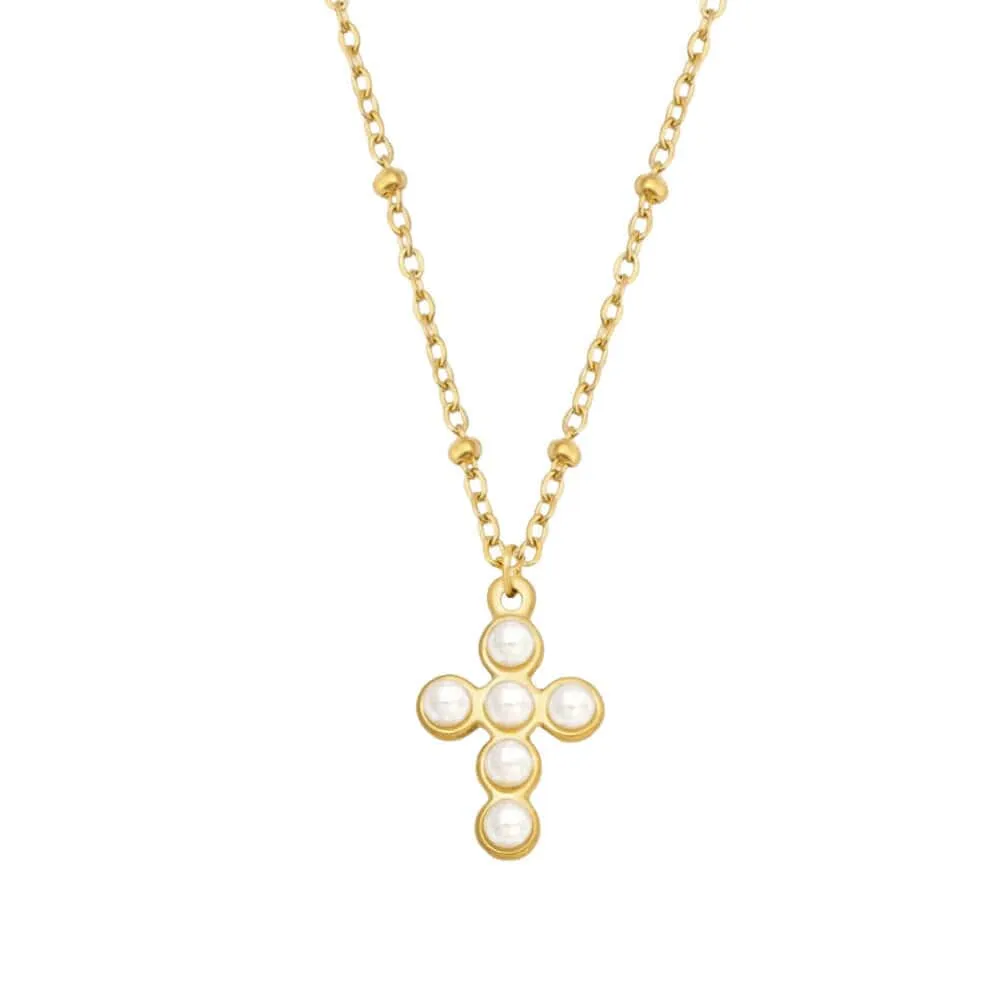 Seraphina Cross Necklace