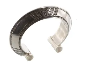 Silver Tuareg Shaker Bangle