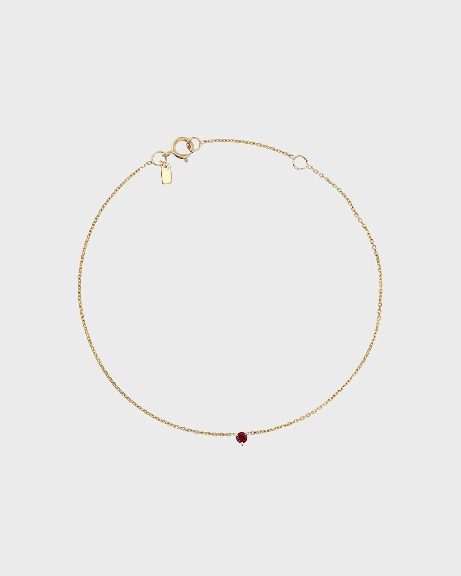 Single Birthstone Bracelet