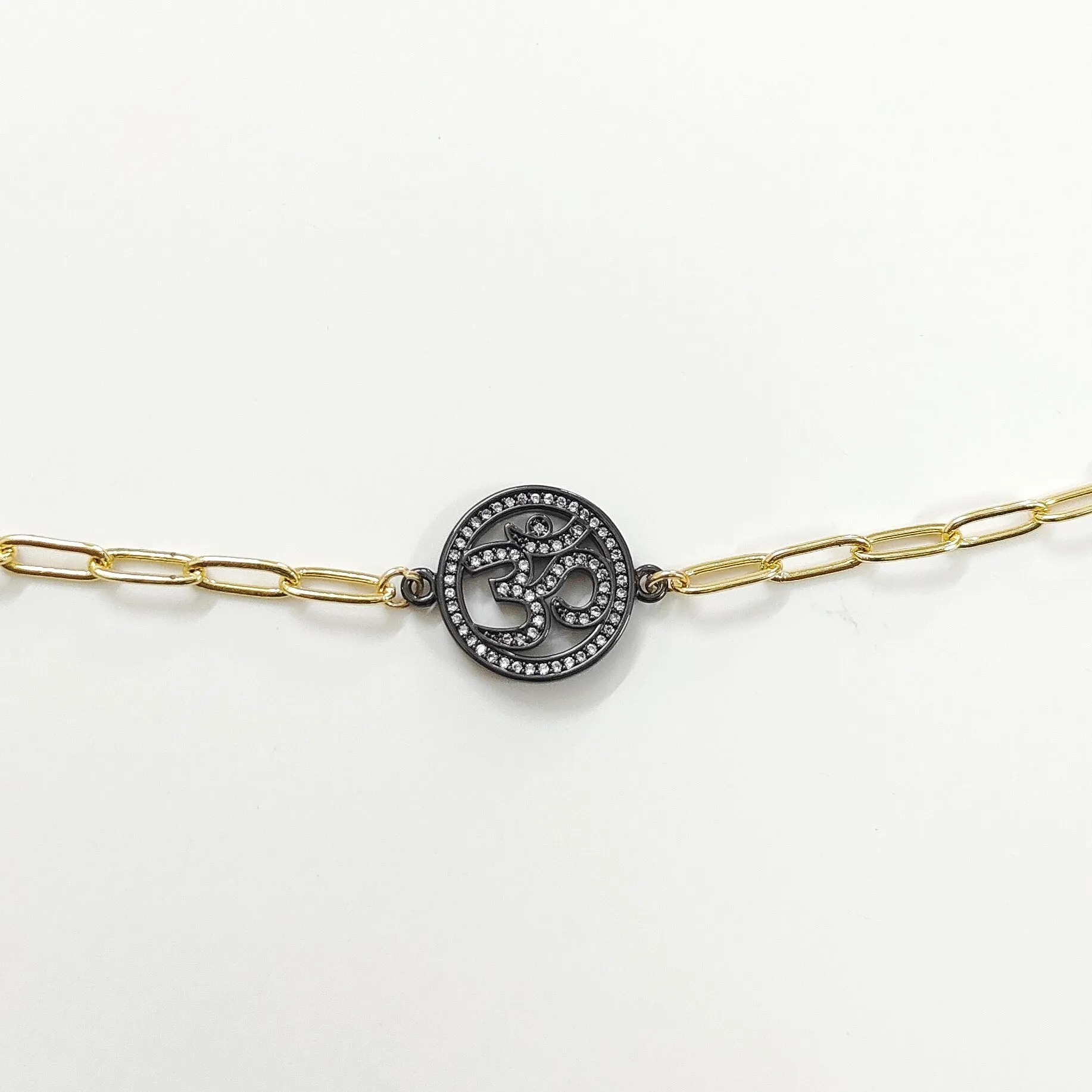 Soulful Om Link Bracelet