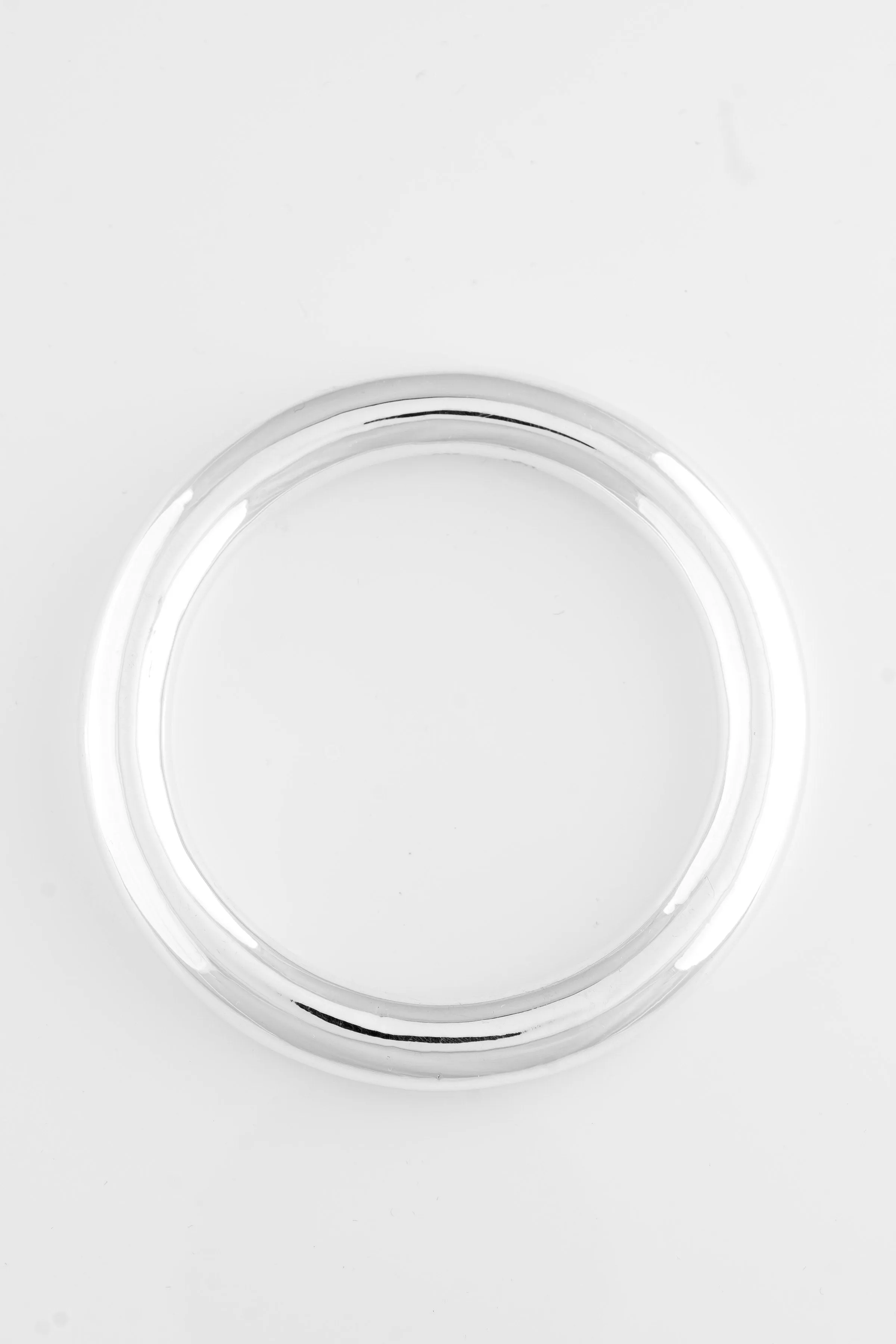 SS02 Silver Plain Bangle