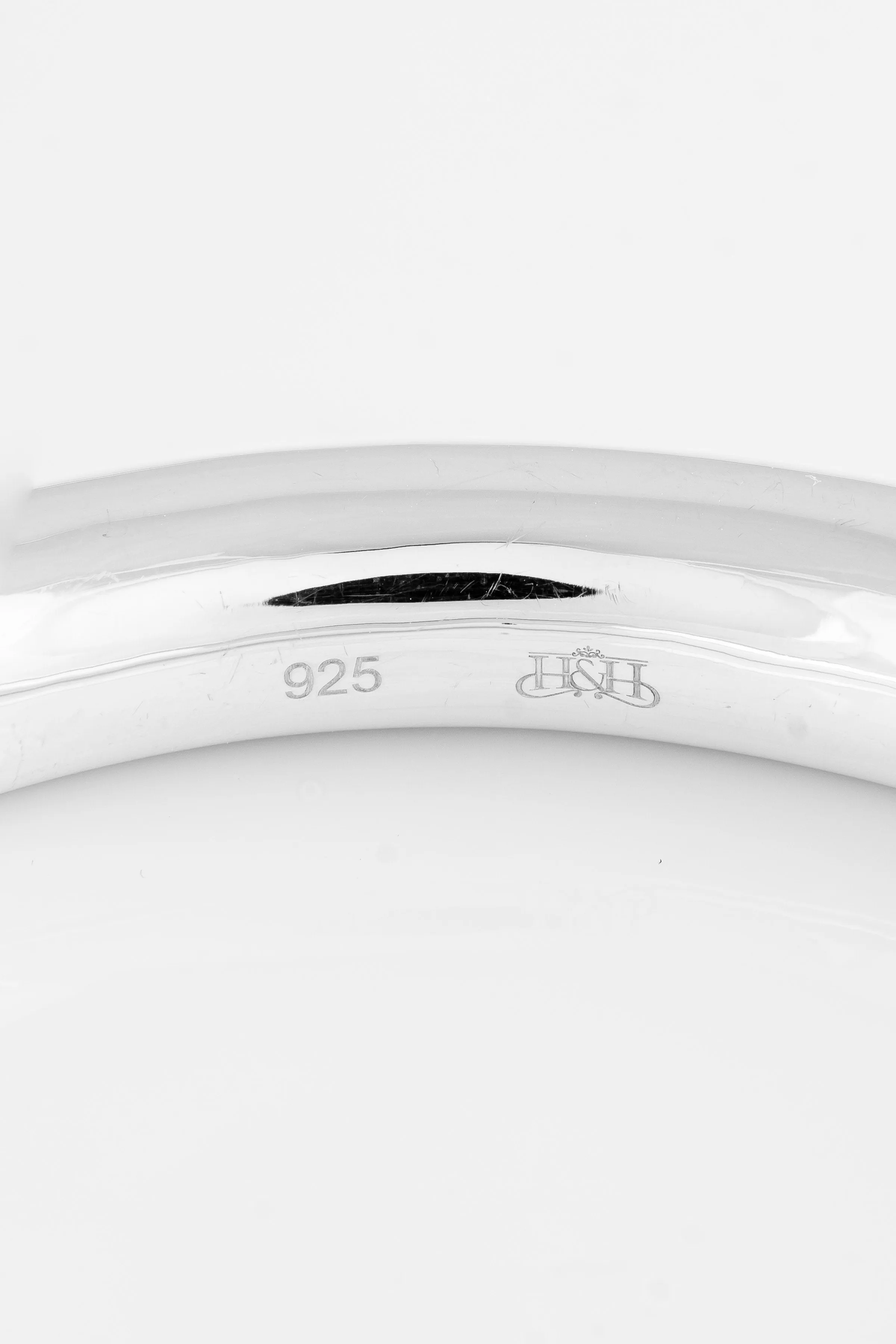 SS02 Silver Plain Bangle