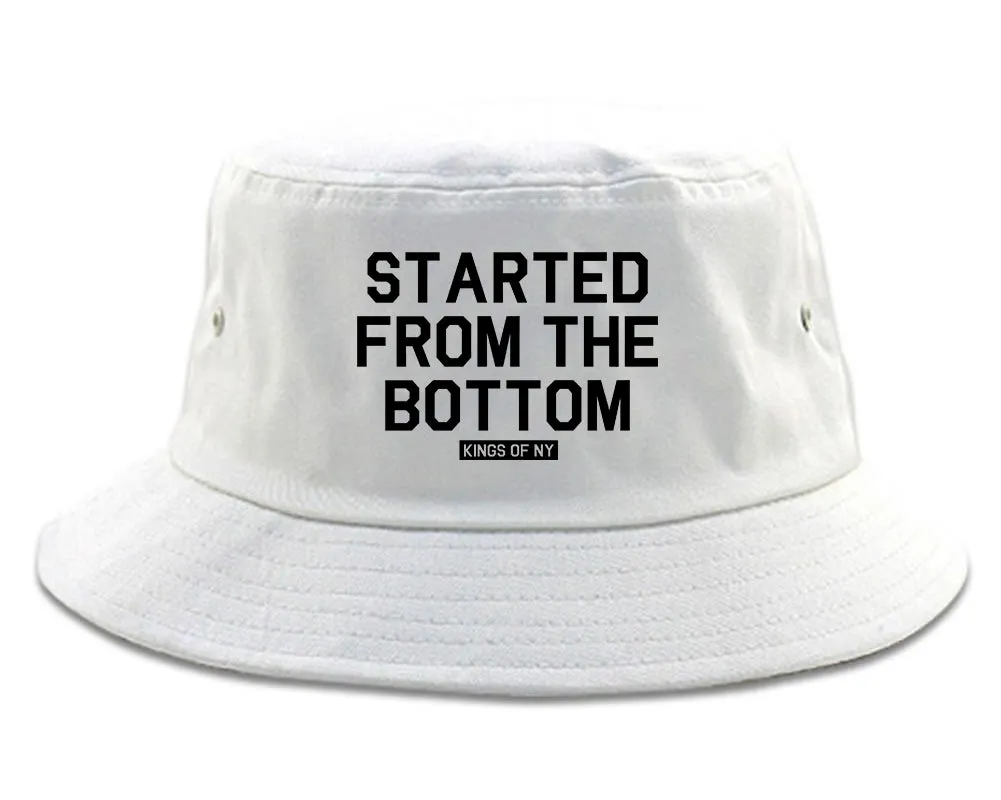 Started From The Bottom Mens Bucket Hat