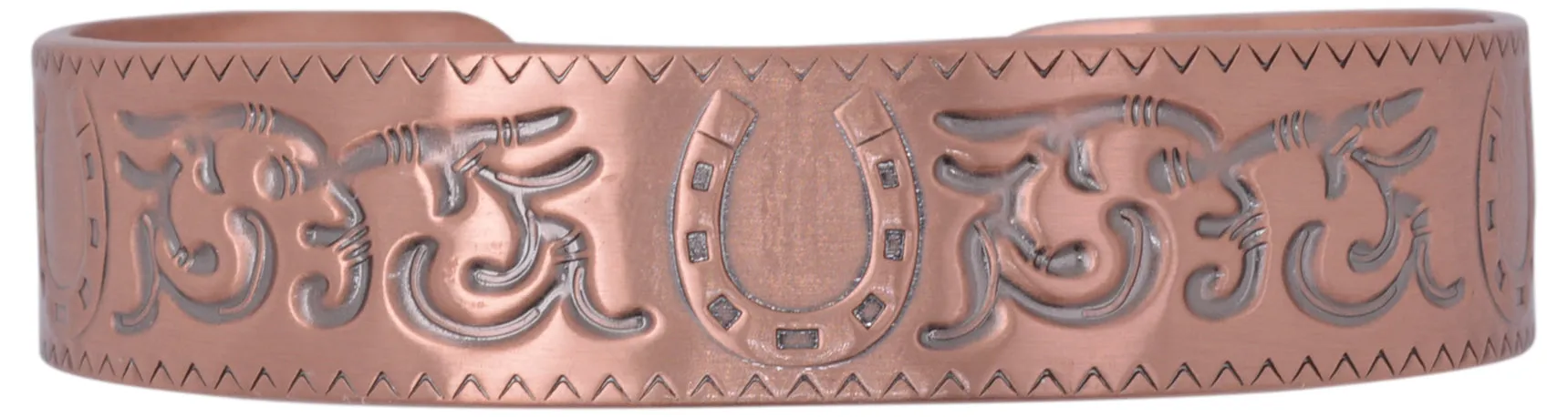 Stunning Copper Magnetic Bracelet Horseshoe Design for Arthritis & Pain Relief