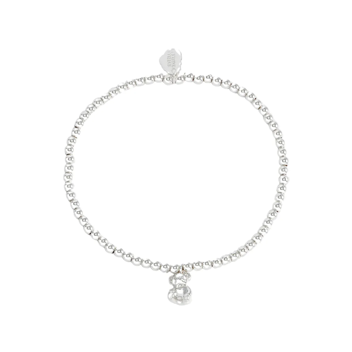 Teddy Sienna Bracelet - Silver Plated