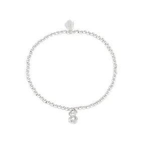 Teddy Sienna Bracelet - Silver Plated