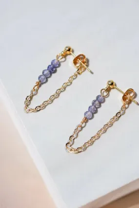 UNITY ROW BACKCHAIN EARRINGS