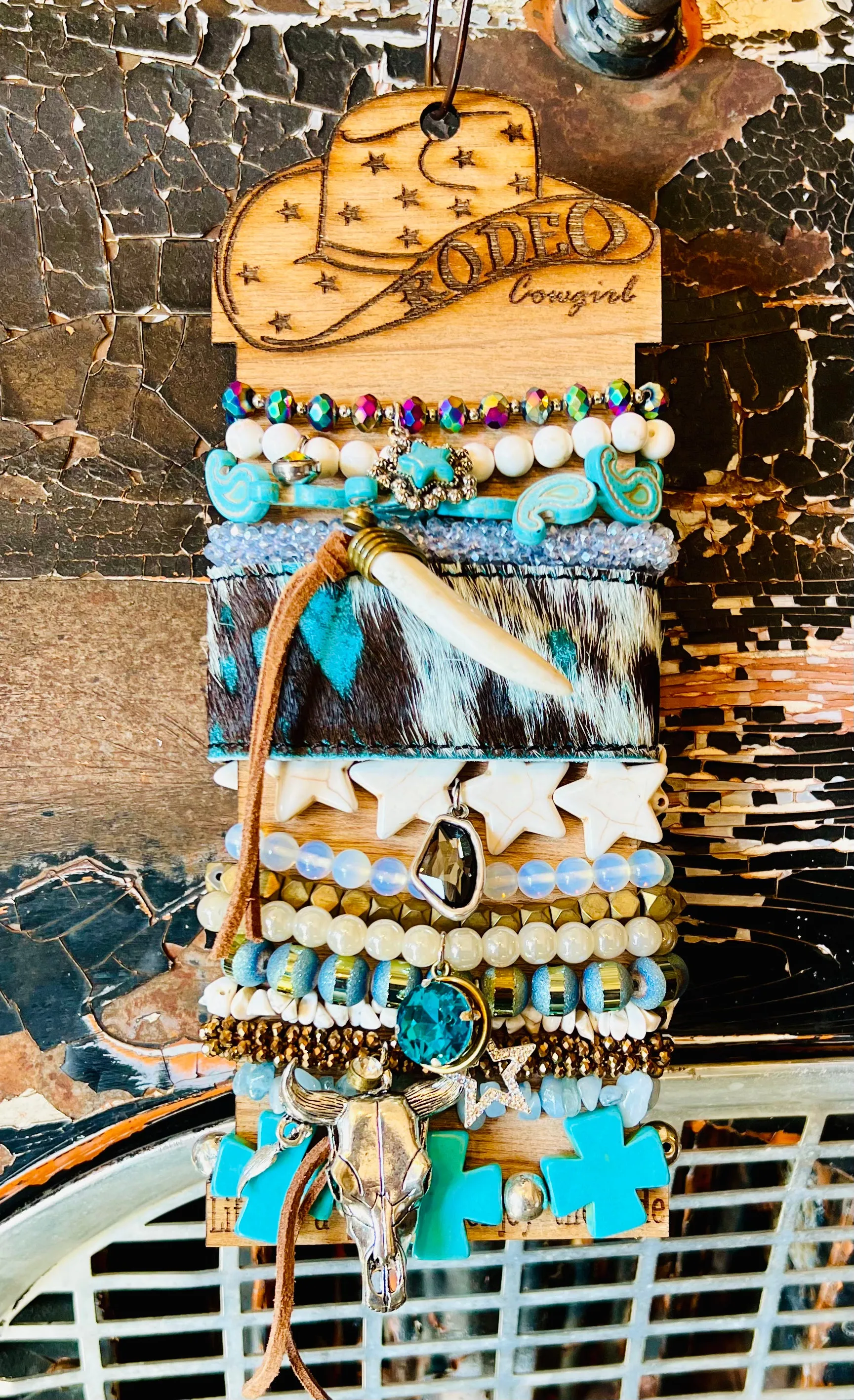 X-Large Arm Candy Stack- Cowgirl Blues